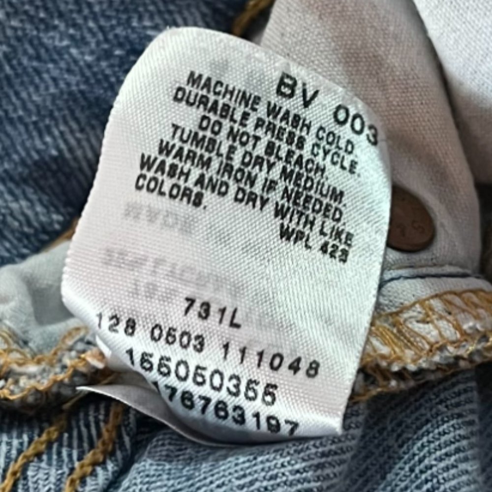 Vintage Women's Levi's Nouveau Low Rise Straight Stretch 505 Jeans, Size 4 Mis S - Picture 7 of 10